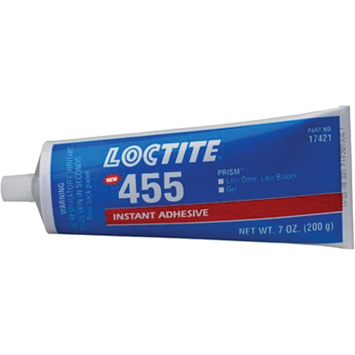 Gel adh&eacute;sif 455, Blanc cass&eacute;, Tube, 200 g Superchem Industries