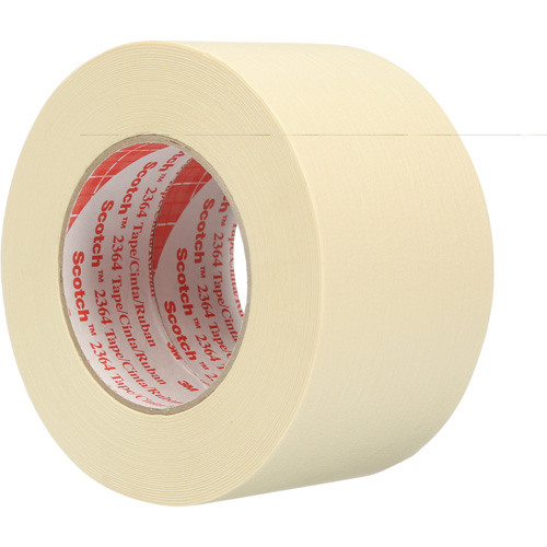 Performance Masking Tape 2364, 72 mm (3") x 55 m (180'), Tan Superchem Industries