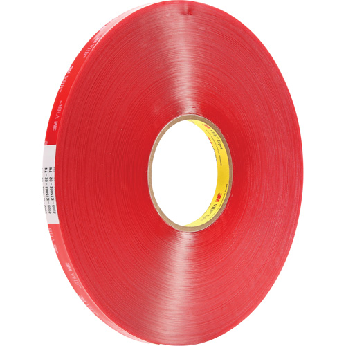 VHB Tape, 66 m (216') L x 6 mm (1/4") W, 23 mils, Acrylic Superchem Industries