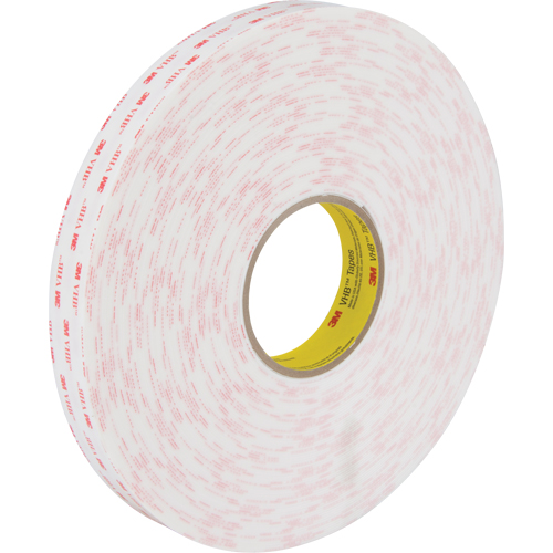 Ruban VHB 4950, 33 m (108') lo x 25,4 mm (1") la, 45 mils, Acrylique Superchem Industries