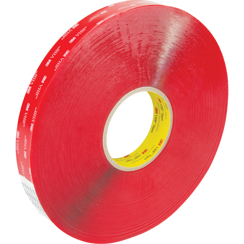 4910 Foam Tape, 33 m (108') L x 25.4 mm (1") W, 40 mils, Acrylic Superchem Industries