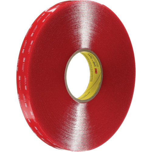 VHB Tape, 33 m (108') L x 12 mm (1/2") W, 40 mils, Acrylic Superchem Industries