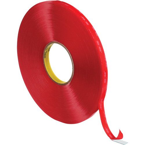 VHB Tape, 33 m (108') L x 12 mm (1/2") W, 40 mils, Acrylic Superchem Industries