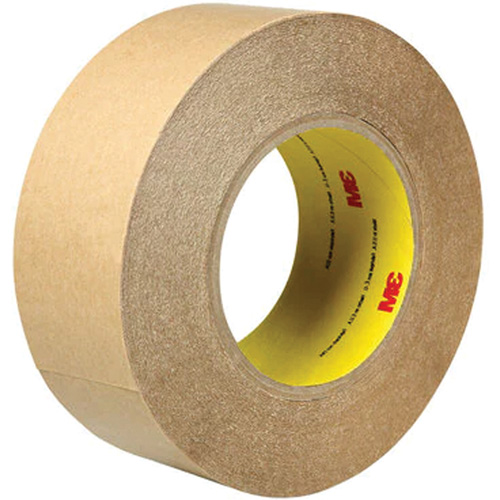 Double-Coated Tape, Tissue, 48 mm (2") W x 55 m (180') L, 4 mils Thick Superchem Industries