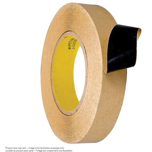 Double-Coated Tape, Tissue, 48 mm (2") W x 55 m (180') L, 4 mils Thick Superchem Industries