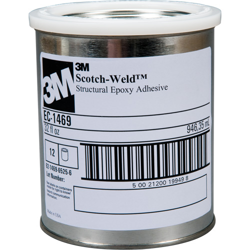 Adh&eacute;sif Scotch-Weld, 0,94 L, Seau, Un composant, Blanc cass&eacute; Superchem Industries