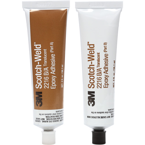 Scotch-Weld Adhesive, 2 fl. oz., Kit, Two-Part, Translucent Superchem Industries