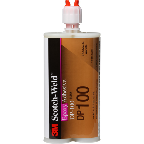 Adh&eacute;sif Scotch-Weld, 200 ml, Cartouche, Deux composants, Translucide Superchem Industries