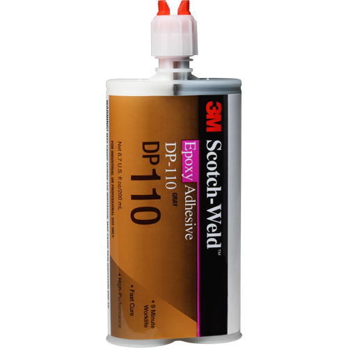 Scotch-Weld Adhesive, 200 ml, Cartridge, Two-Part, Grey Superchem Industries