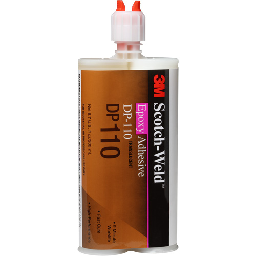 Scotch-Weld Adhesive, 200 ml, Cartridge, Two-Part, Translucent Superchem Industries