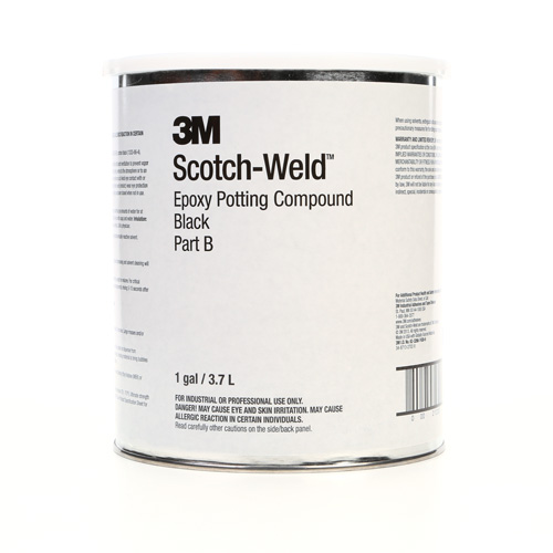 Scotch-Weld Potting Compound, 1 gal., Pail, Two-Part, Black Superchem Industries