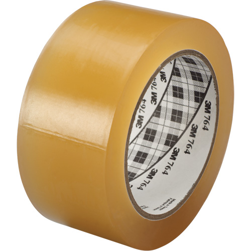 Ruban en vinyle pour travaux g&eacute;n&eacute;raux 764, 25,4 mm (1") la x 32,9 m (108') lo, 5 mils, Transparent Superchem Industries