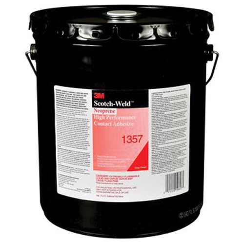 Colle contact haute performance &agrave; base de n&eacute;opr&egrave;ne, Baril, 5 gal., Vert Superchem Industries