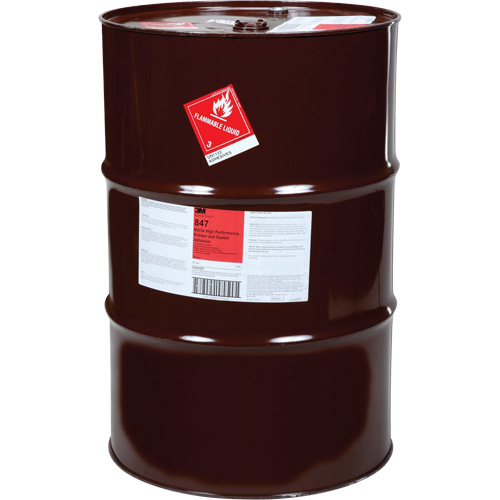 Scotch-Weld Nitrile High-Performance Rubber & Gasket Adhesive, Drum, Brown Superchem Industries