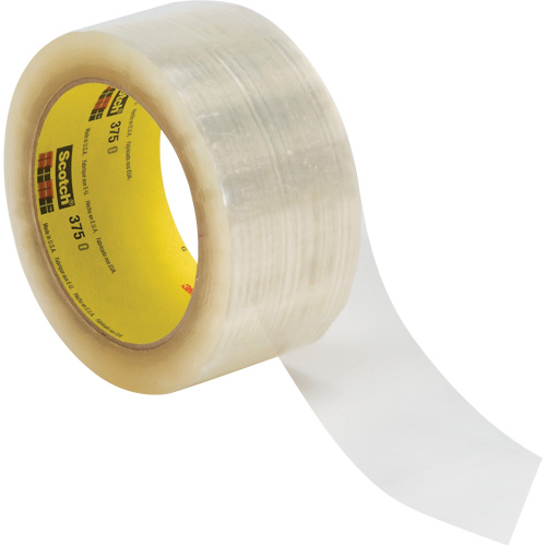 Ruban d'emballage Scotch 375, Adh&eacute;sif Thermofusible, 3,1 mils, 48 mm (1-22/25") x 1500 m (4921') Superchem Industries