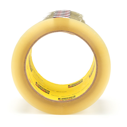 Ruban pour sceller les boîtes Scotch 375, Adh&eacute;sif Thermofusible, 3,1 mils, 72 mm (3") x 50 m (164') Superchem Industries