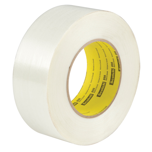 Scotch&reg; Filament Tape, 6.6 mils Thick, 48 mm (1-22/25") x 55 m (180')  Superchem Industries