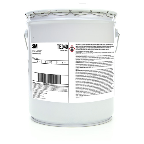 Adh&eacute;sif PUR Scotch-Weld, 5 gal., Seau, Transparent Superchem Industries
