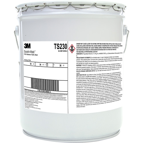 Scotch-Weld PUR Adhesive, 5 gal, Pail, Clear Superchem Industries