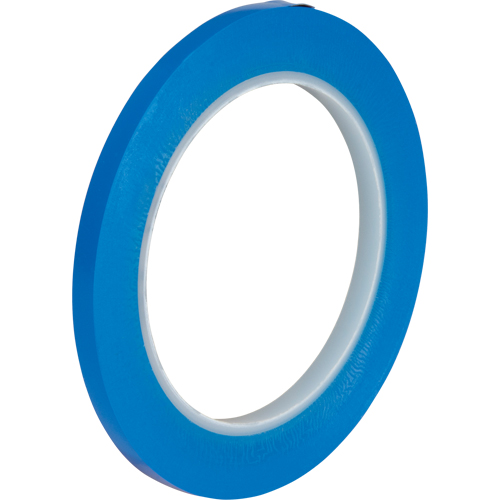 471 Vinyl Tape, 6 mm (1/4") W x 32.9 m (108') L, 5.3 mils, Blue Superchem Industries