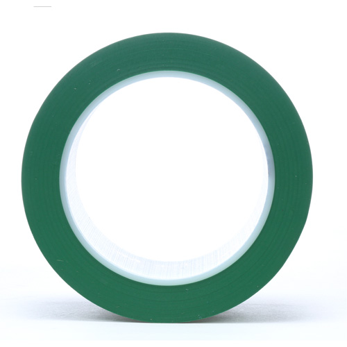Ruban en vinyle 471, 50,8 mm (2") la x 32,9 m (108') lo, 5,2 mils, Vert Superchem Industries