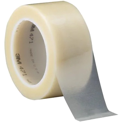 Ruban en vinyle 471, 102 mm (4") la x 32,9 m (108') lo, 5,3 mils, Jaune Superchem Industries