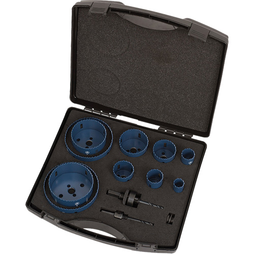 Electrician's Master Holesaw Kit, 12 Pieces Superchem Industries