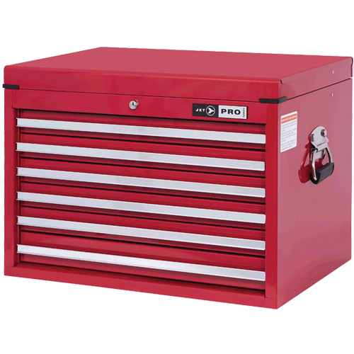 PMC2706 Pro Series Toolbox Combo, 17-7/8" D x 26" W x 18-15/16" H, Red Superchem Industries