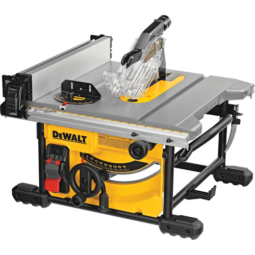 Compact Jobsite Table Saw, 120 V, 15 A, 5800 RPM Superchem Industries
