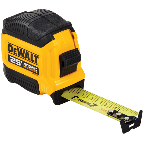 Atomic Compact Series Tape Measure, 1-1/8" x 25' Superchem Industries