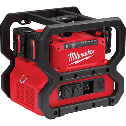 M18 Carry-On Power Supply, 1800 W/3600 W, Lithium Ion, 13-3/4" H x 12-1/4" W x 15" D, 28 lbs. Superchem Industries