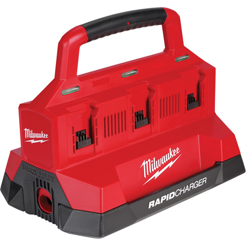 M18 PackOut Six Bay Rapid Charger, 18 V, Lithium-Ion Superchem Industries