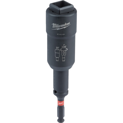 Shockwave Lineman's 3-in-1 Distribution Utility Socket, Click, 1/2" Square Drive Superchem Industries