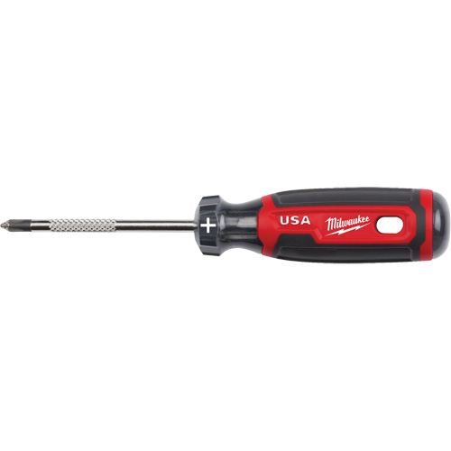 Tournevis Phillips, Tige de #1, Ronde, 170 mm lo, Prise en Coussin&eacute;e Superchem Industries