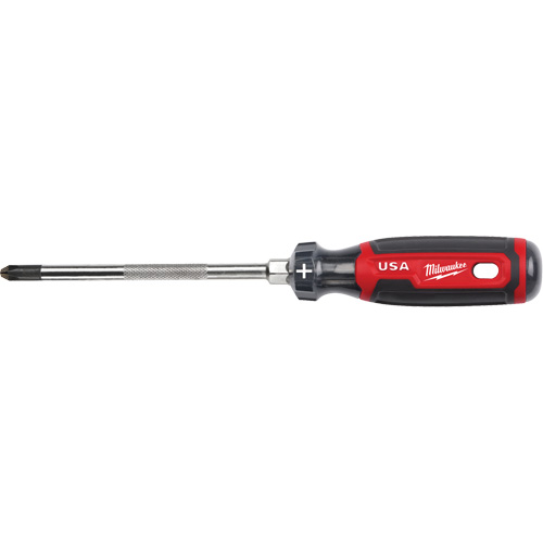 Phillips Screwdriver, #3 Tip, Round, 279 mm L, Cushion Grip Handle Superchem Industries