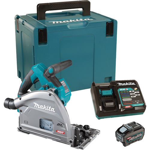 Scie circulaire &agrave; coupe plongeante avec moteur sans balai XGT BL, 6-1/2", 40 V Superchem Industries