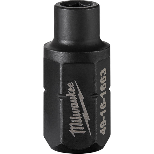 Insider Box Ratchet Hex Adapter, 0.63" L Superchem Industries