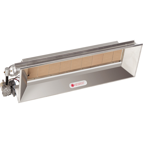 8000 Series Heater, Radiant Heat, Natural Gas, 60000 BTU/H Superchem Industries