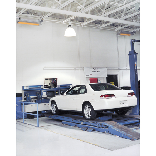 8000 Series Heater, Radiant Heat, Natural Gas, 60000 BTU/H Superchem Industries