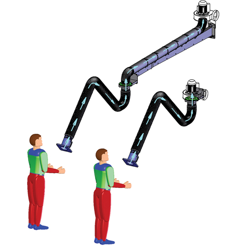 Fume Extractor Arms Superchem Industries