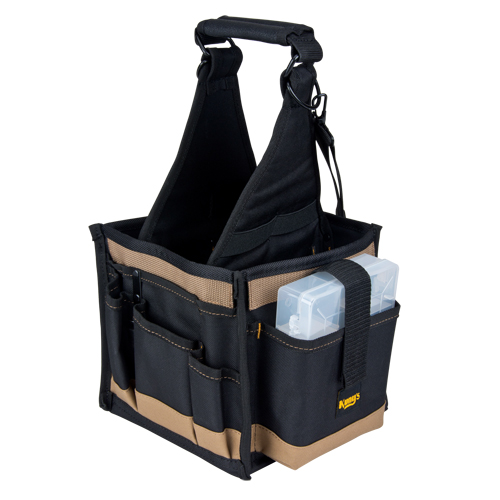 Porte-outils, Toile, 25 pochettes, Noir Superchem Industries