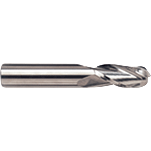 Fraise en bout sph&eacute;rique, 1/8" dia., 4 cannelures, Carbure Superchem Industries