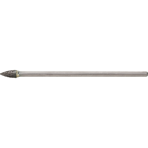 Solid Carbide Burr, SG-1L6, 1/4" Dia., 1/4" Shank, 1/2" Depth of Cut Superchem Industries