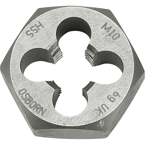 &eacute;crou-fili&egrave;re hexagonal, dia. 0,92", Filet de 3/8"-20, Acier rapide Superchem Industries
