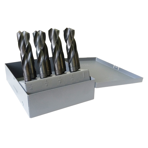 Reduced Shank Drill Bit Set, 5 Pieces, High Speed Steel Superchem Industries