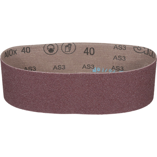 Cloth Belt 241D, 3" W X 24" L, Aluminum Oxide, 40 Grit Superchem Industries