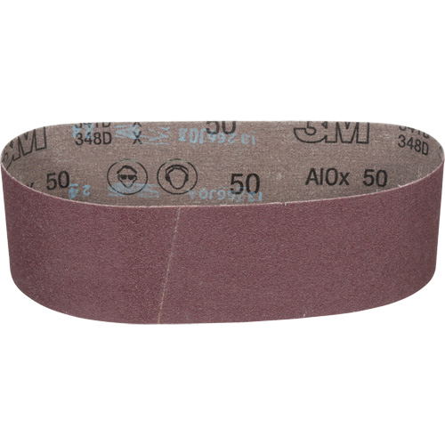 Cloth Belt 241D, 3" W X 24" L, Aluminum Oxide, 50 Grit Superchem Industries