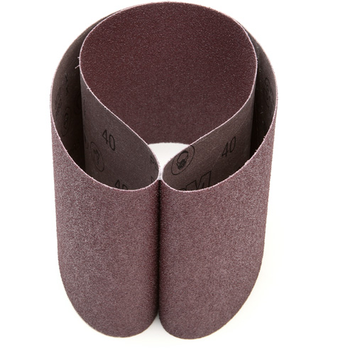 Courroie abrasive en toile 341D, 6" la x 48" lo, Oxyde d'aluminium, Grain 40 Superchem Industries