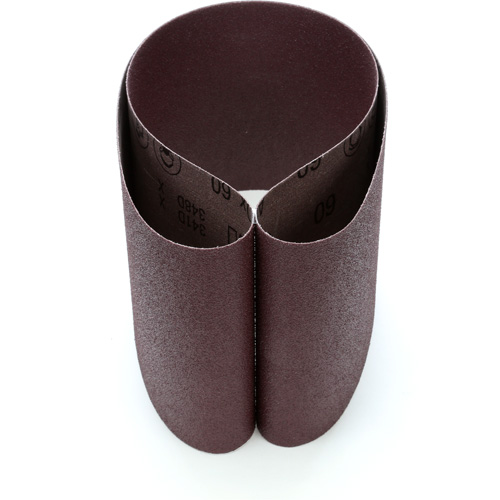 Courroie en textile 241D, 6" la x 48" lo, Oxyde d'aluminium, Grain 60 Superchem Industries