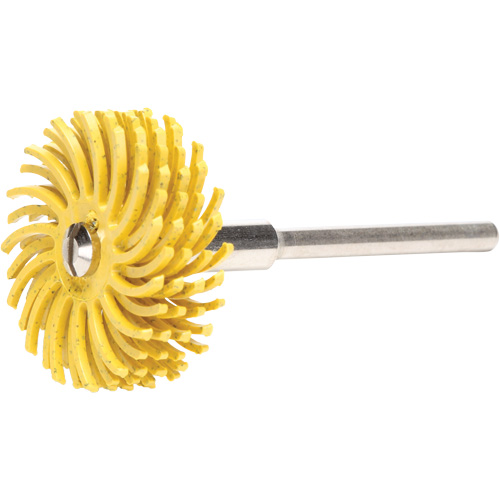 Disques &agrave; soies radiales Scotch-Brite, C&eacute;ramique, Grain 80X, 1" dia. Superchem Industries